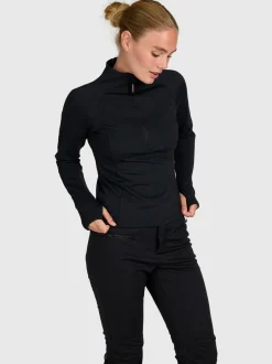 Sanna Women Snow Fleece | Black