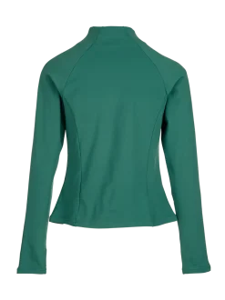 Sanna Women Snow Fleece | Hunter Green