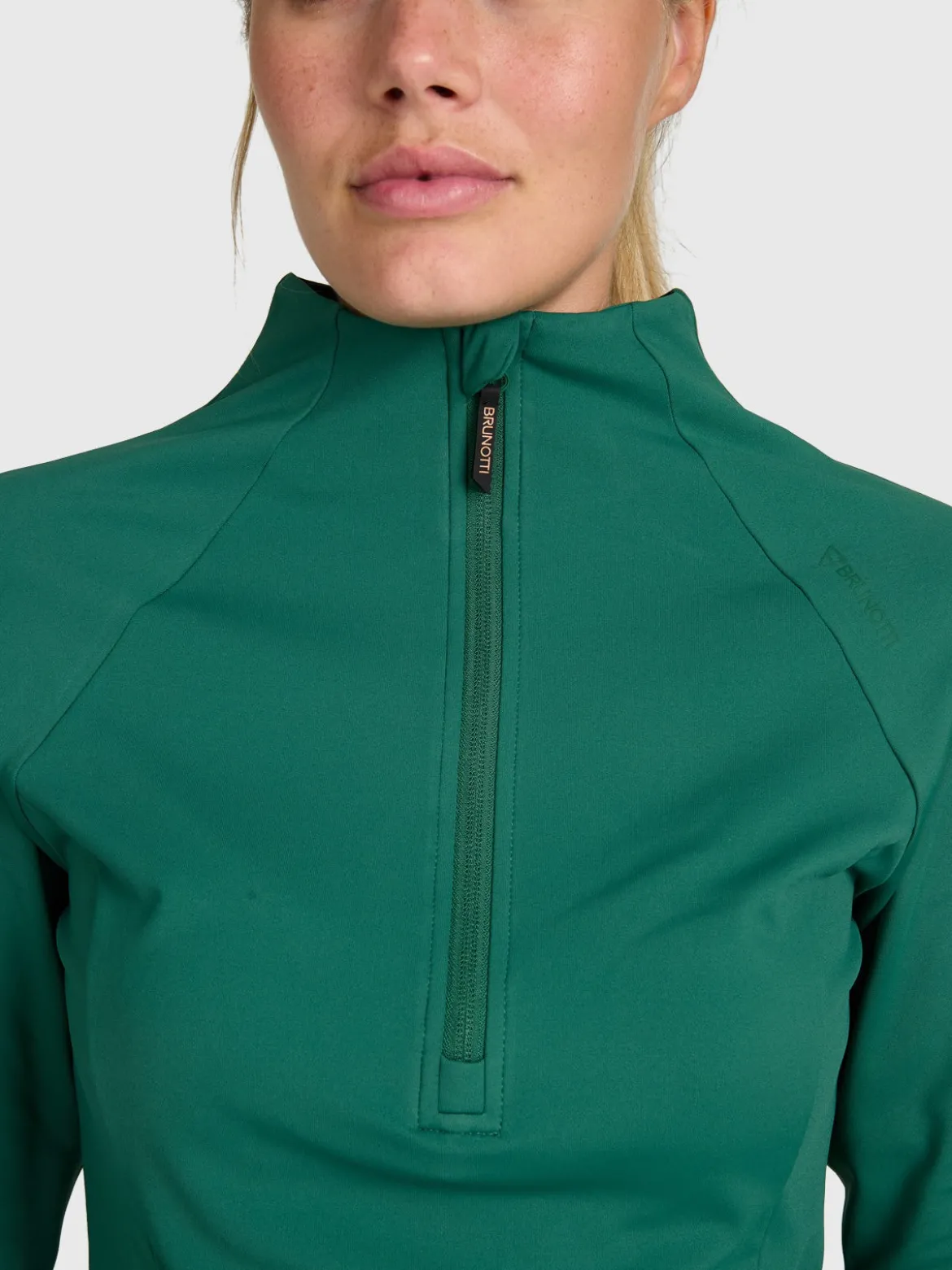 Sanna Women Snow Fleece | Hunter Green