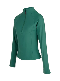 Sanna Women Snow Fleece | Hunter Green