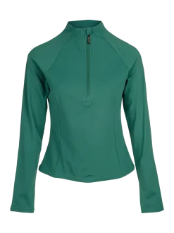 Sanna Women Snow Fleece | Hunter Green