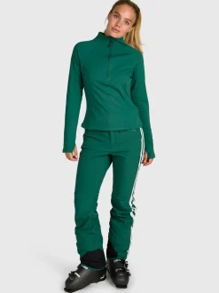 Sanna Women Snow Fleece | Hunter Green