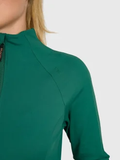 Sanna Women Snow Fleece | Hunter Green