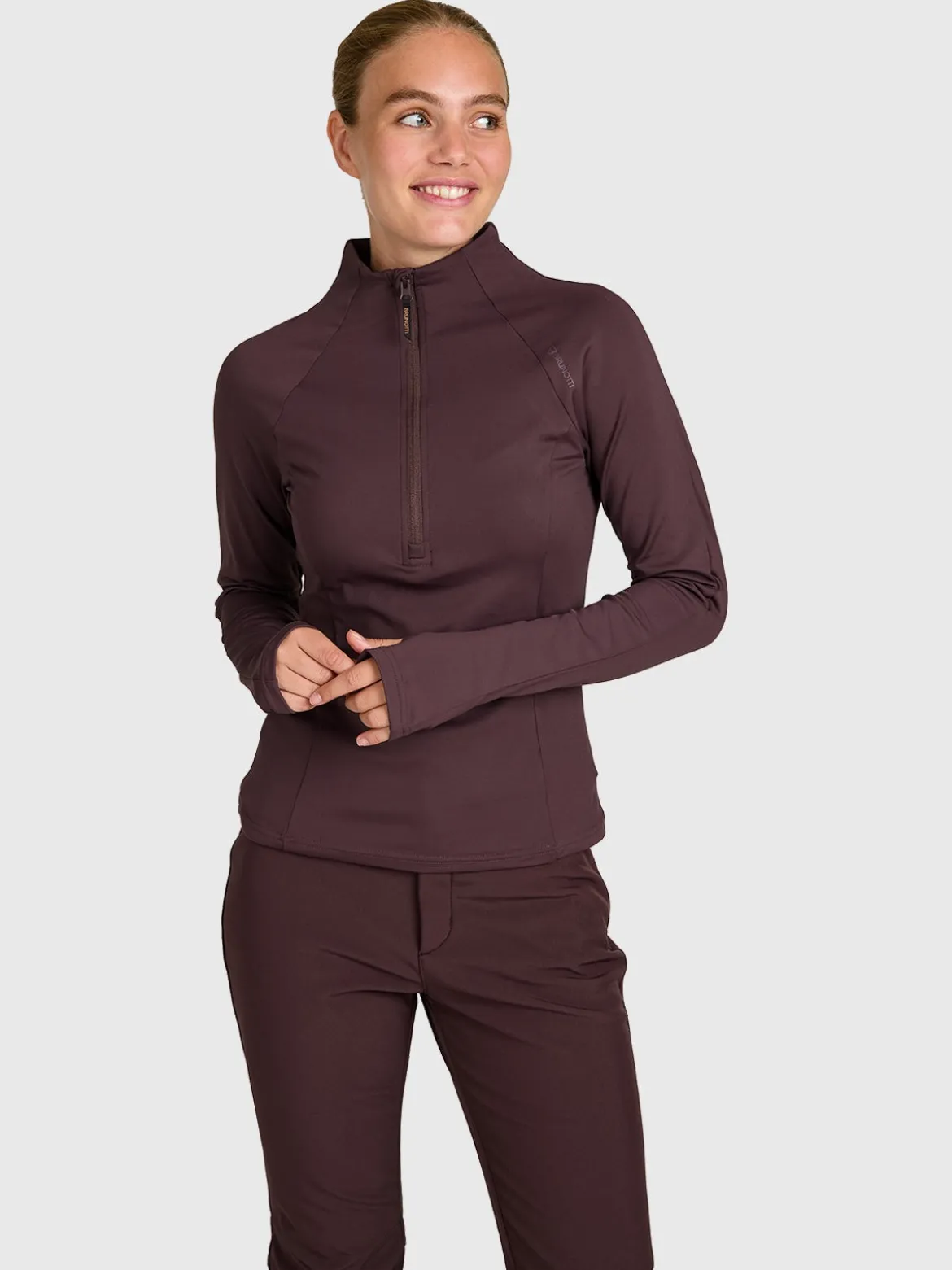 Sanna Women Snow Fleece | Raisin