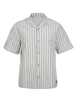 Sanni-stripe Heren Shirt | Snow