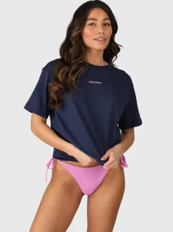 Seaya-CT Dames T-shirt | Indigo Blue