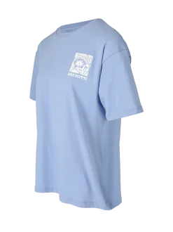 Seaya-Swirl Dames T-shirt | Bluebell