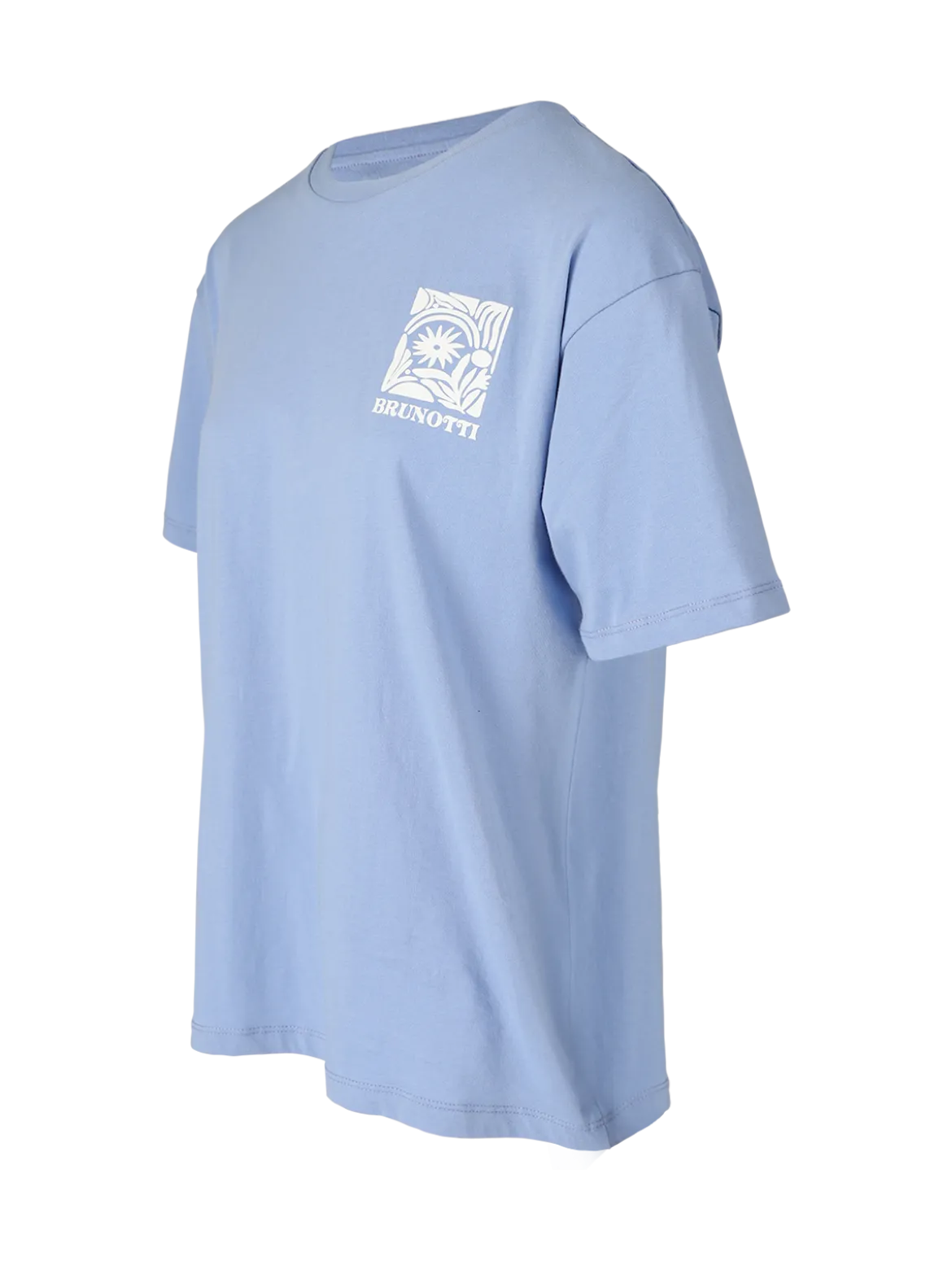 Seaya-Swirl Dames T-shirt | Bluebell