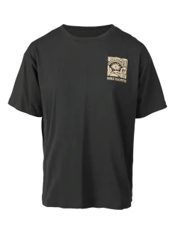 Seaya-Swirl Dames T-shirt | Pirate Black