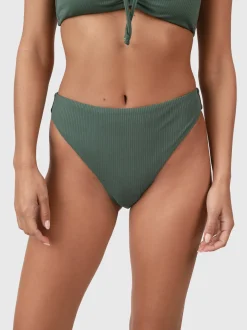 Selas-Rib Dames Bandeau Bikini Set | Juniper