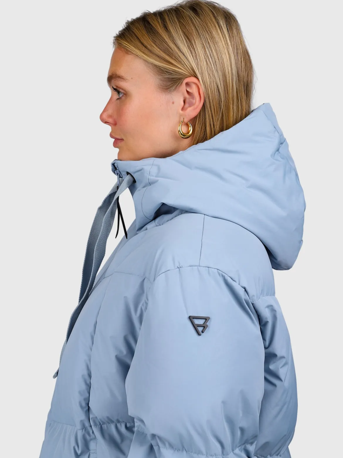 Shelka Dames Jas | Silver Blue
