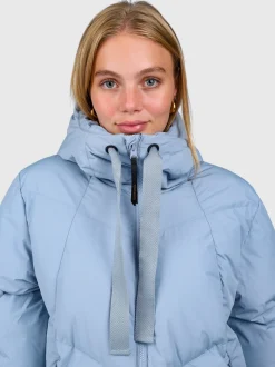 Shelka Dames Jas | Silver Blue