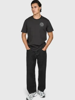 Sidley Men T-shirt | Pirate Black