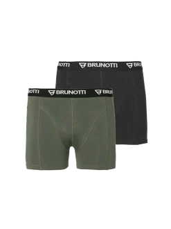 Sido 2-pack Heren Boxershorts | Groen + Zwart