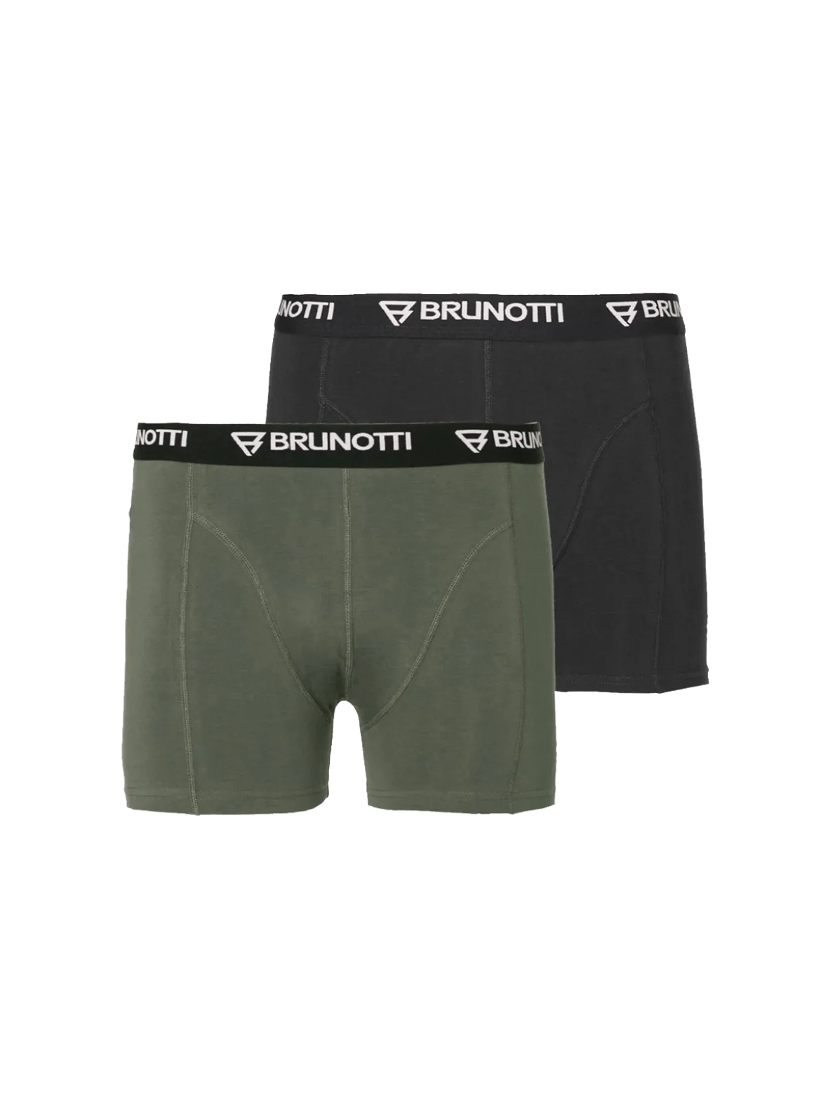 Sido 2-pack Heren Boxershorts | Groen + Zwart