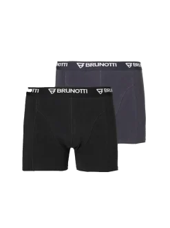 Sido 2-pack Heren Boxershorts | Zwart + Blauw
