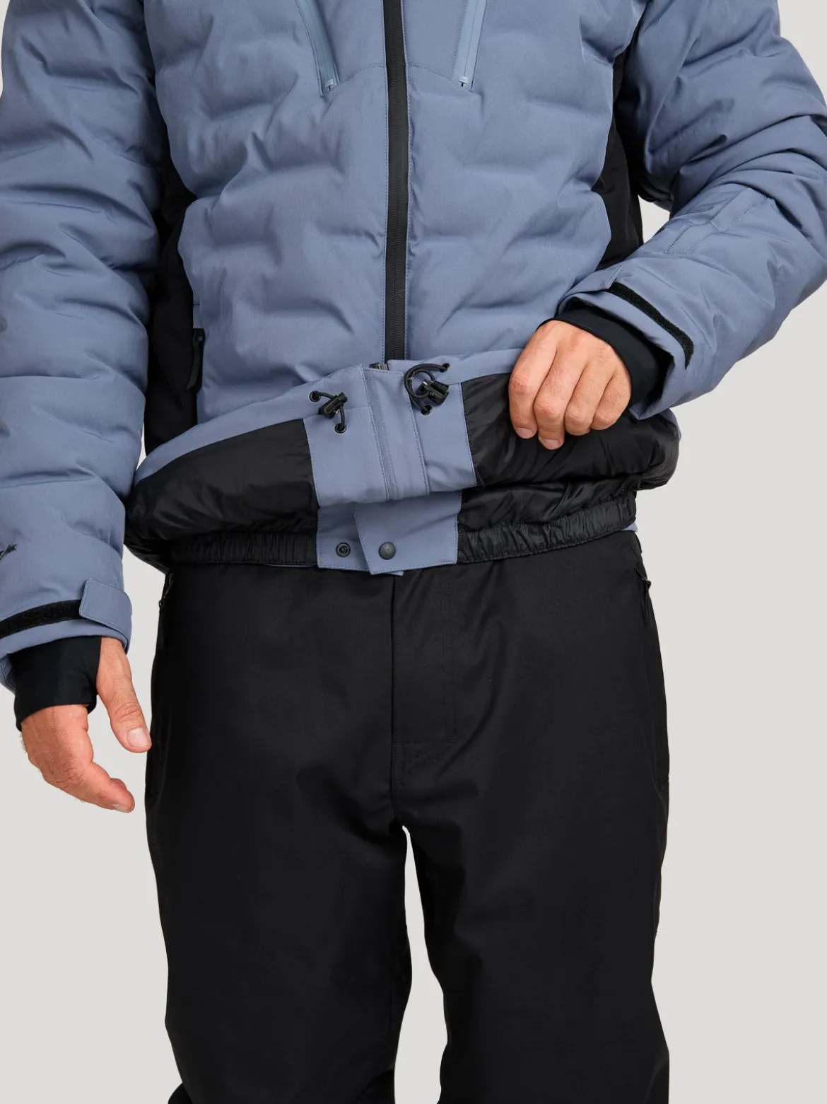 Sinclair Men Snow Jacket | Grey Sky