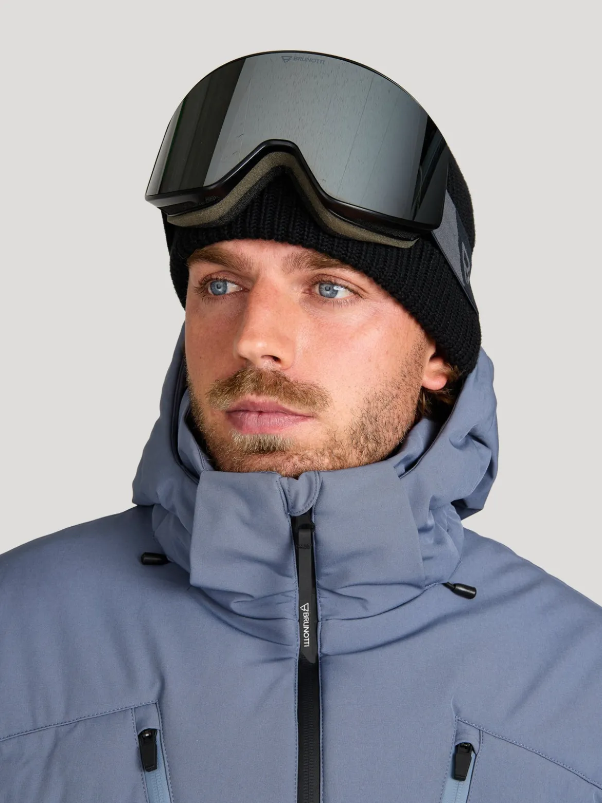 Sinclair Men Snow Jacket | Grey Sky