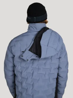 Sinclair Men Snow Jacket | Grey Sky