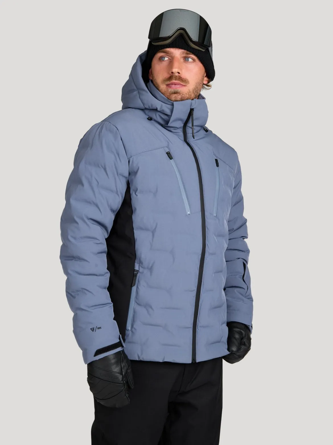 Sinclair Men Snow Jacket | Grey Sky