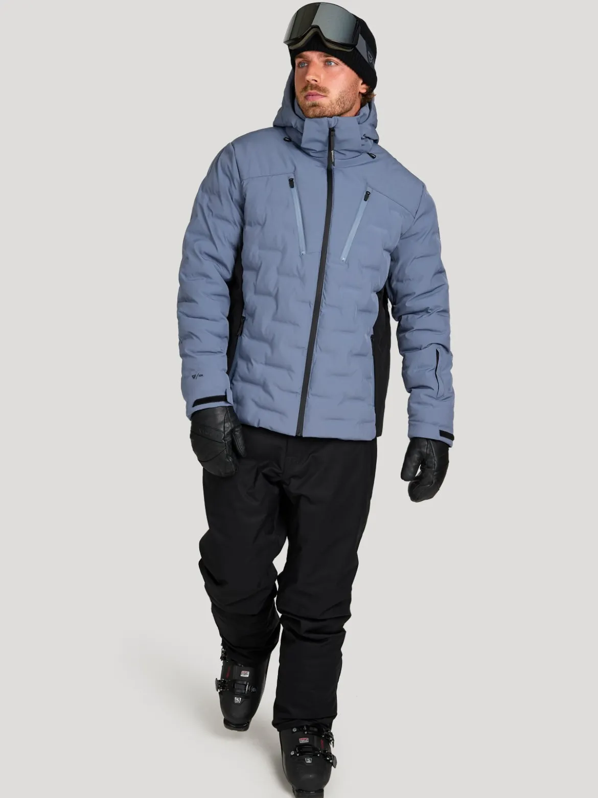 Sinclair Men Snow Jacket | Grey Sky