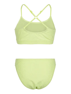 Sofia-Chevron Meisjes Bikini | Daiquiri Green