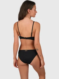 Stefana Dames Bikini Top | Black