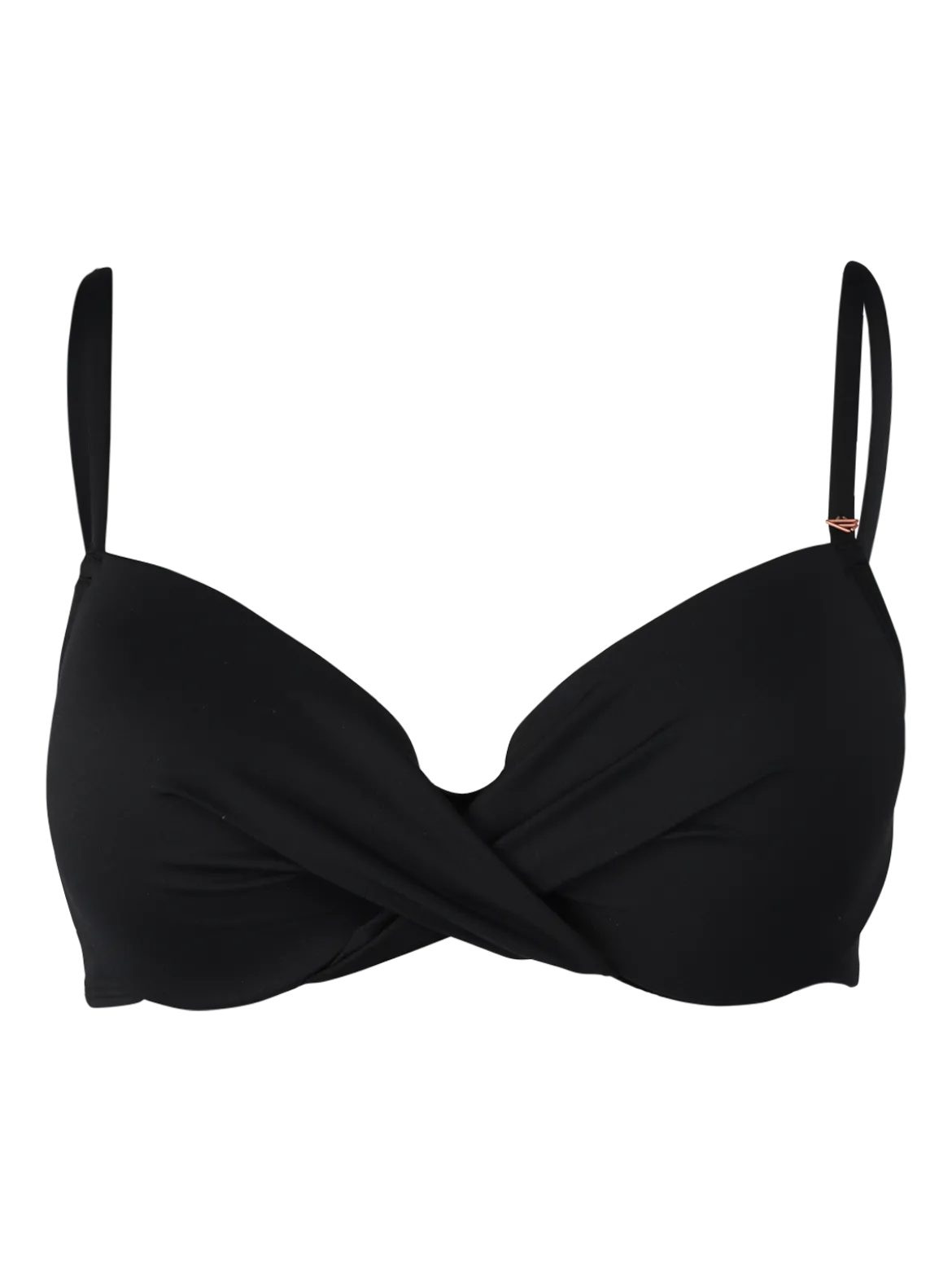 Stefana Dames Bikini Top | Black