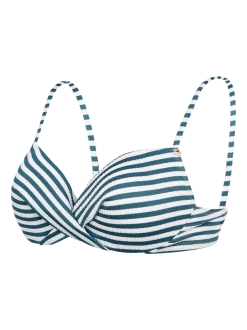 Stefana-Stripe Dames Bikini Top | Snow