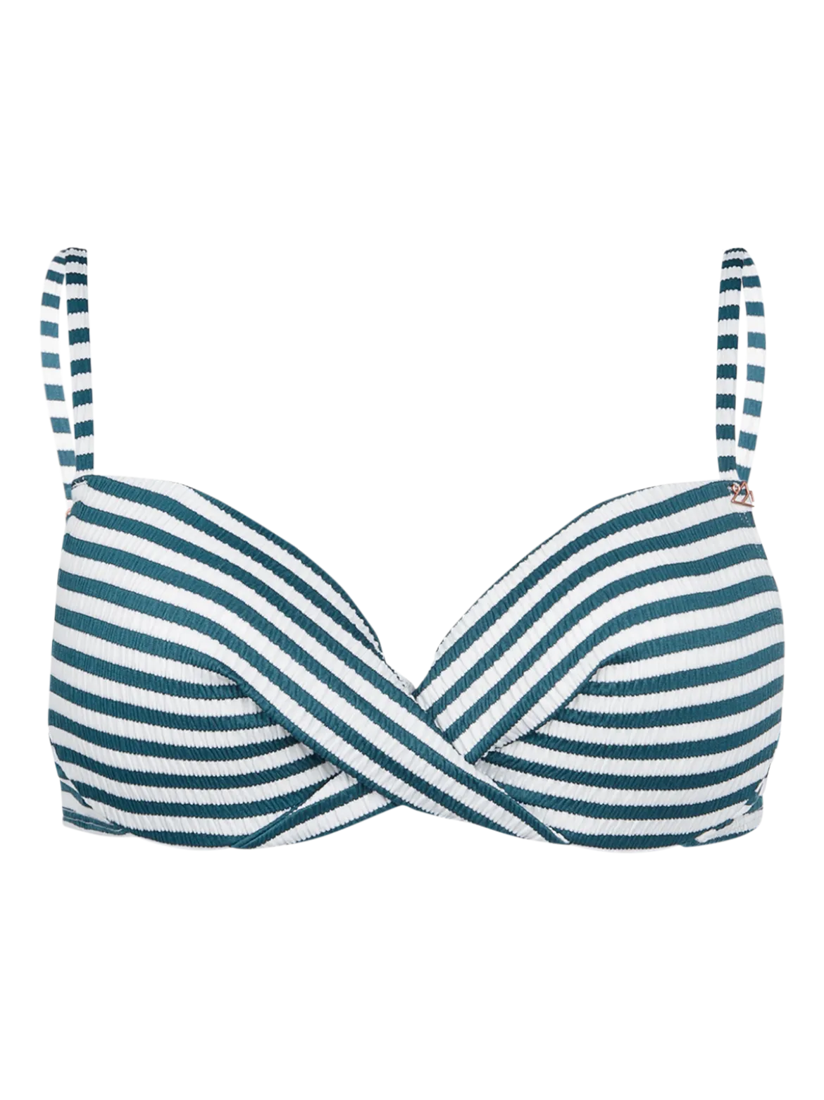 Stefana-Stripe Dames Bikini Top | Snow