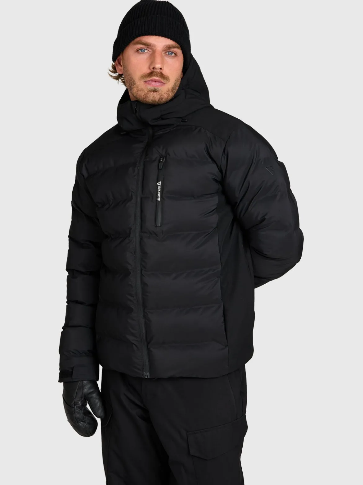 Storm Men Snow Jacket | Black