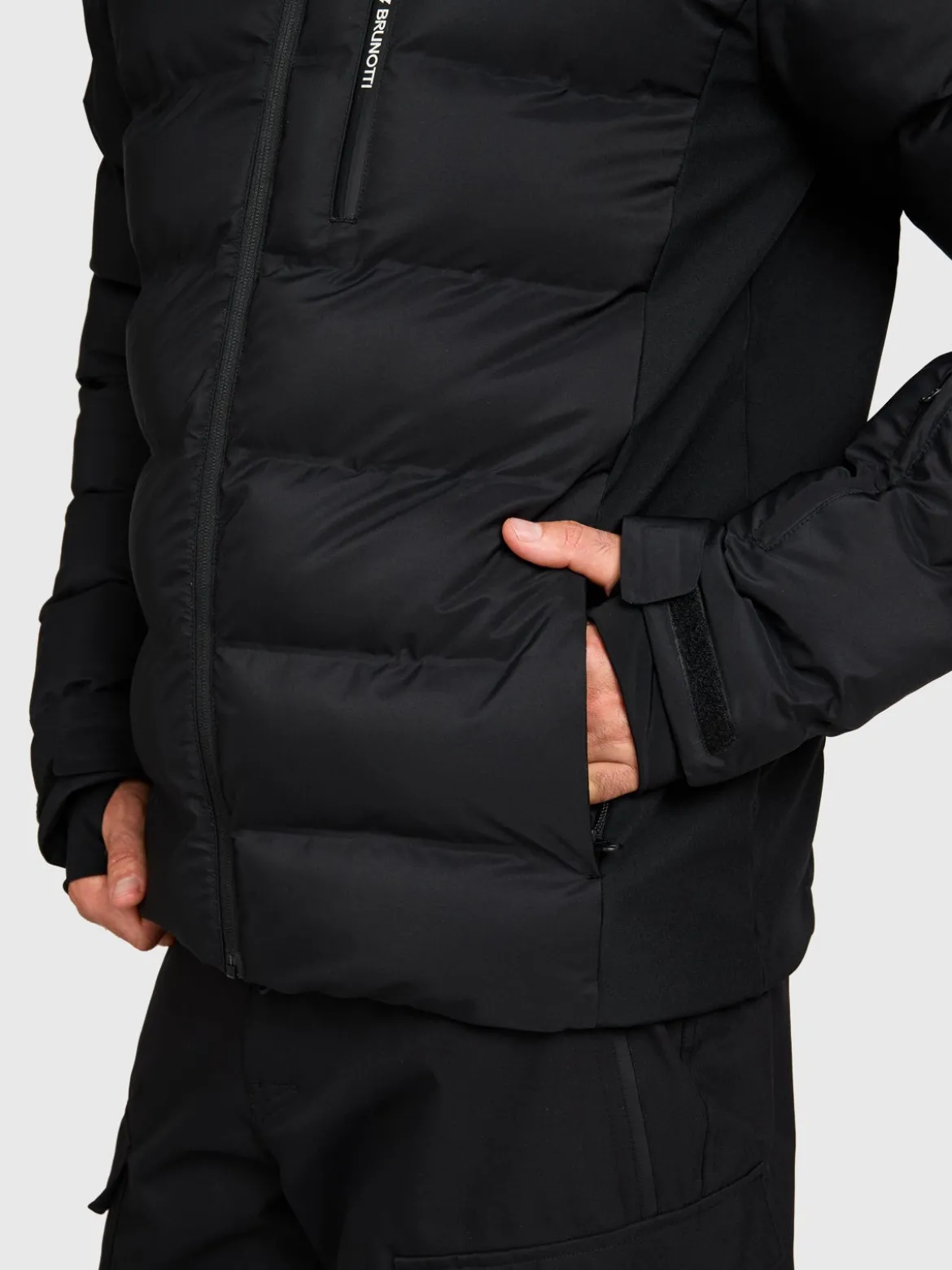 Storm Men Snow Jacket | Black