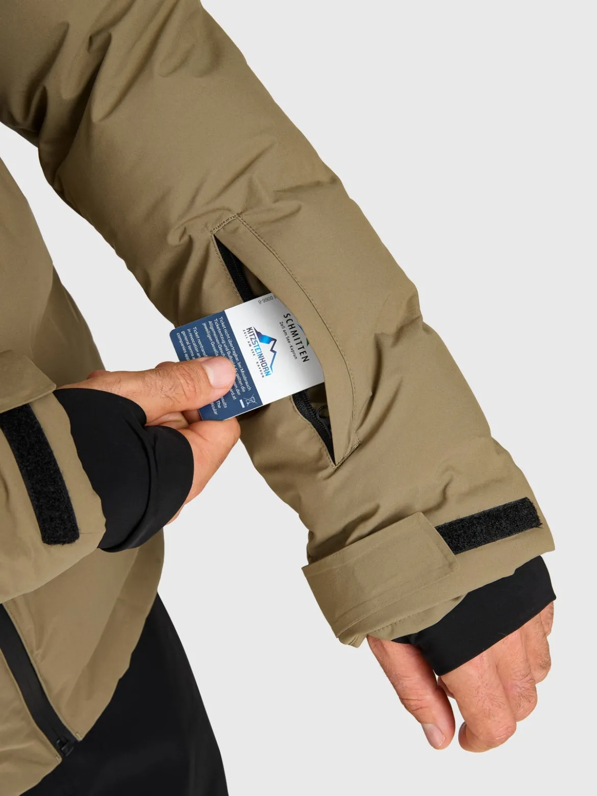 Storm Men Snow Jacket | Soft Grey