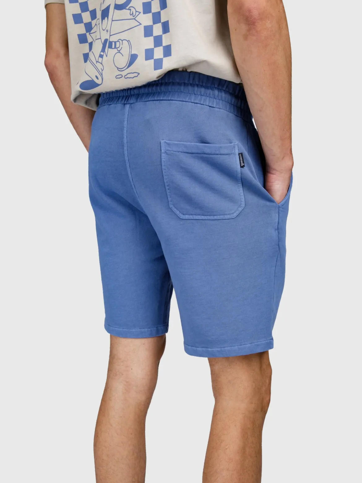 Stortes Heren Sweat Short | Grayblue