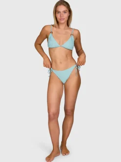 Sunanda-Jacquard Dames Bikini | Aqua Grey