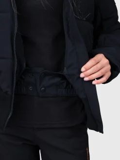 Suncrowny Meisjes Ski Jas | Zwart