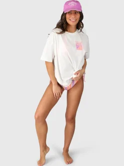 Sunnia Dames Oversized T-shirt | Snow