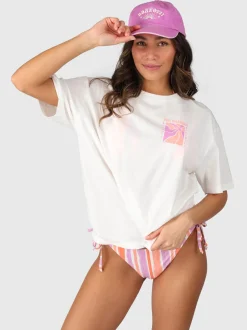 Sunnia Dames Oversized T-shirt | Snow