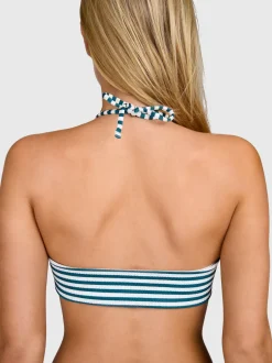 Suus-Stripe Dames Bikini Top | Snow