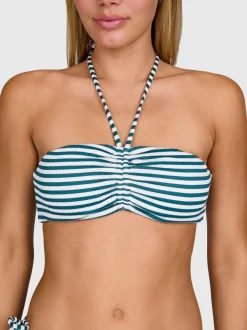 Suus-Stripe Dames Bikini Top | Snow
