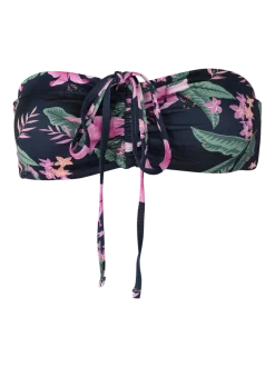Suus-Tropicana Dames Bandeau Bikini Top | Indigo Blue