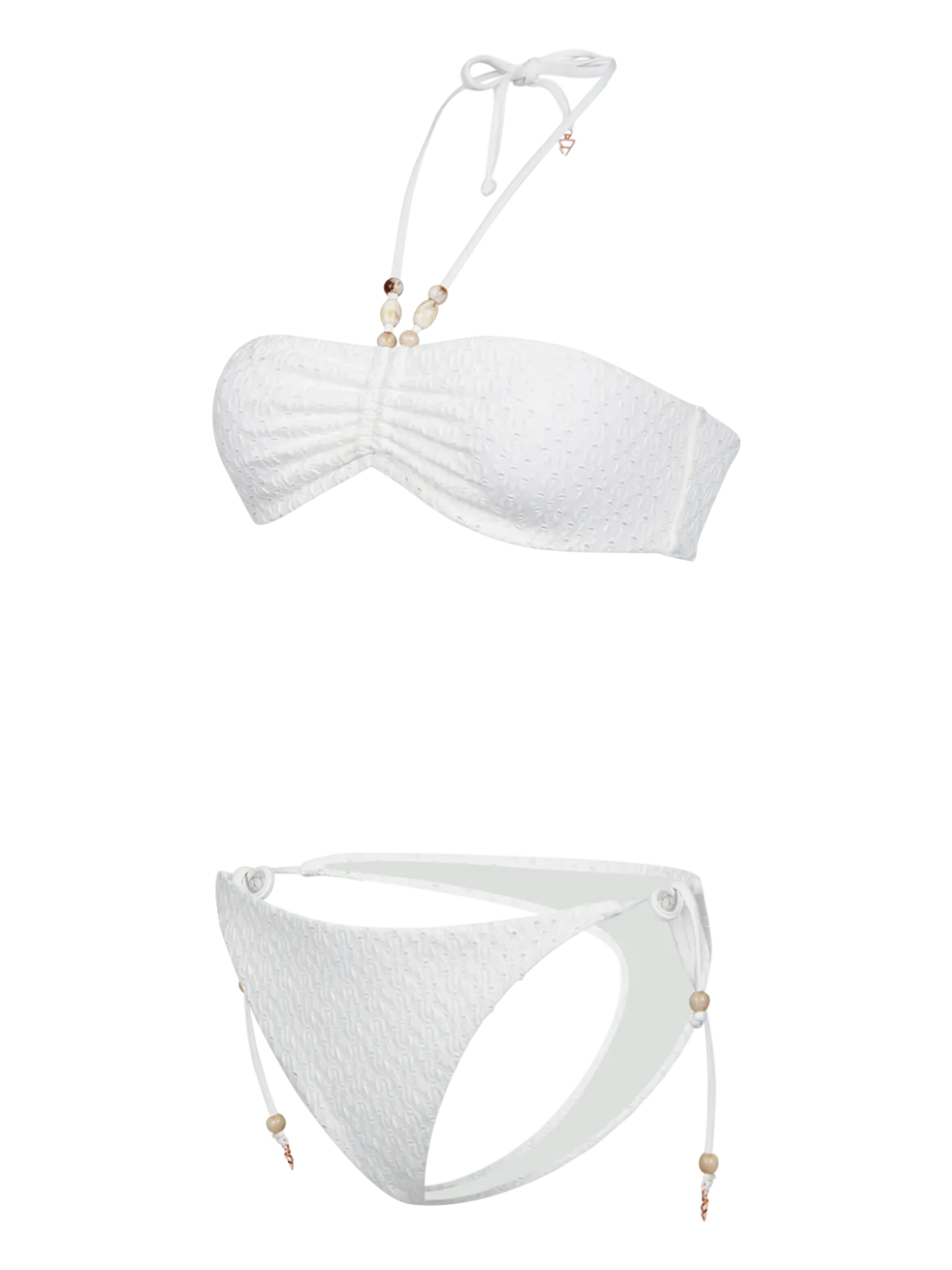 Suzina-Broidery Dames Bikini | Snow