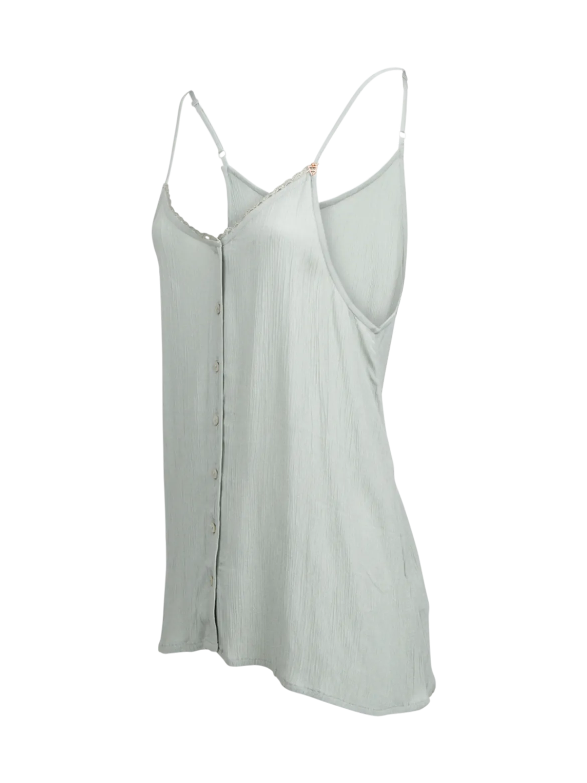 Tanyeal Dames Top | Aqua Grey