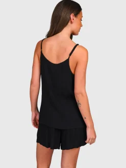 Tanyeal Dames Top | Zwart
