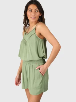 Tanye Dames Top | Eucalyptus