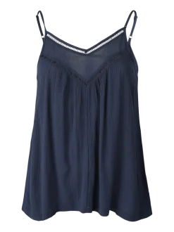 Tanye Dames Top | Indigo Blue