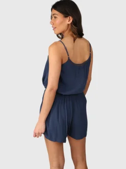 Tanye Dames Top | Indigo Blue