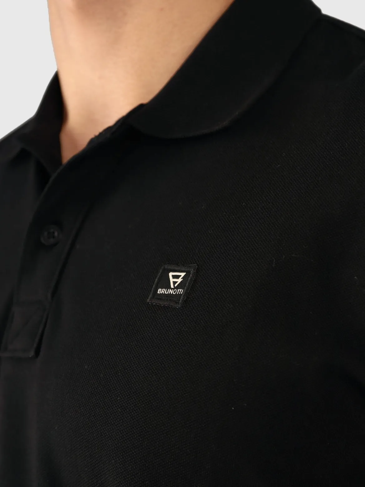 TavECO-N Heren Polo Shortsleeve | Zwart