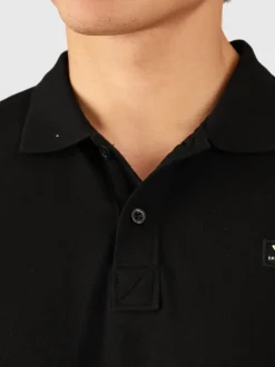 TavECO-N Heren Polo Shortsleeve | Zwart