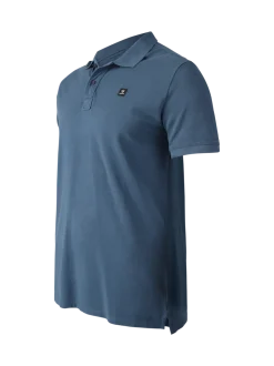 TavECO-N Heren Polo Shortsleeve | Blauw